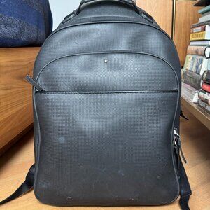 Mont Blanc Leather Backpack